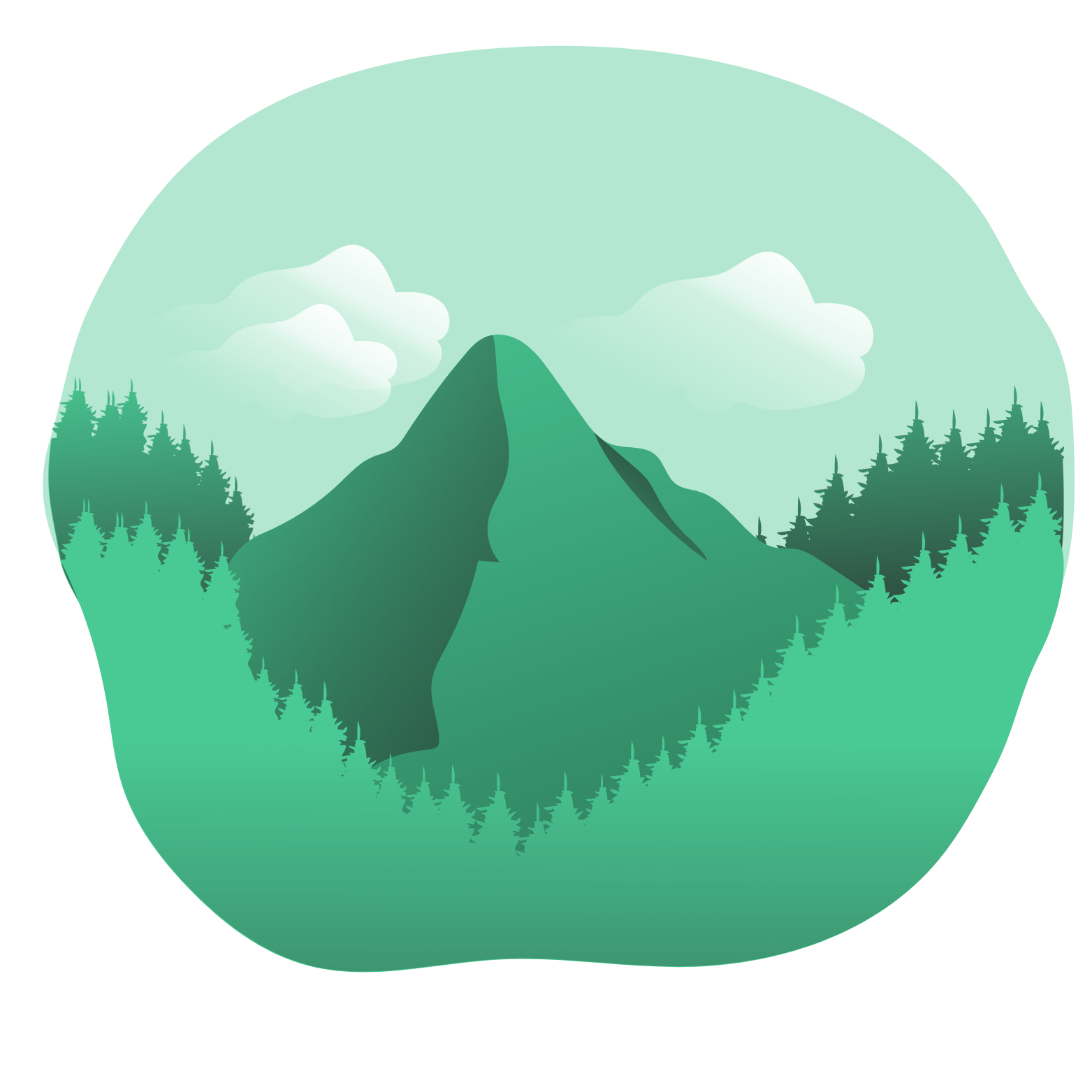 L'image resprésente une montagne